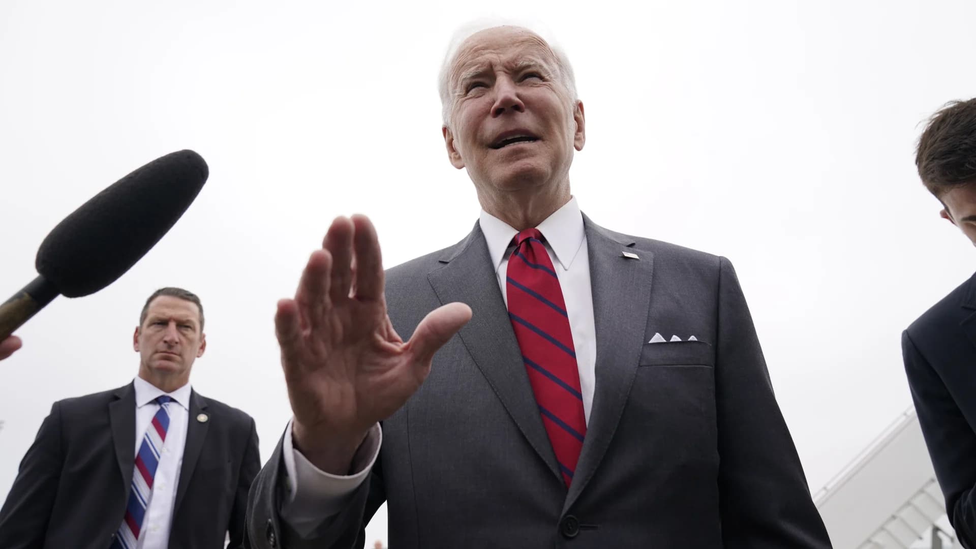 President Biden calls court's abortion draft 'radical'
